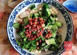 Illustration of how to make cold yuba 15