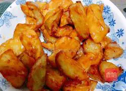 Illustration of how to make shredded sweet potatoes 7