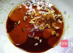 Illustration of how to mix spinach with peanuts 4