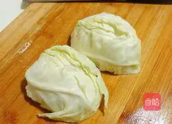 Illustration of how to make white heart with soy sauce 1