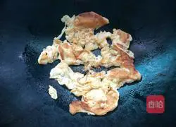 Illustration of how to make bitter melon and scrambled eggs 3