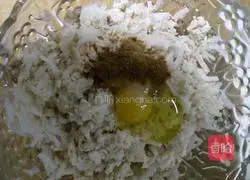 Illustration of how to make fried radish balls 4