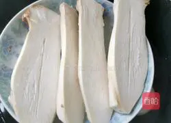 Illustration of how to make cold king oyster mushrooms 1