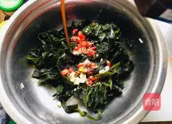 Illustration of how to make cold wakame 5