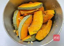 French garlic flavor Illustration of how to make roasted pumpkin 3