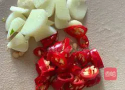 Sour Spicy water spinach recipe 2