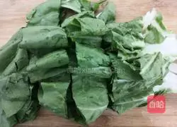 Illustration of how to make beets and broad beans 3