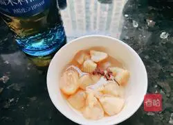 Winter melon, scallops and bamboo fungus soup recipe 2
