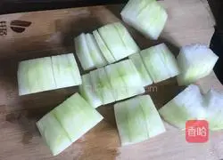Illustration of how to make garlic winter melon 2
