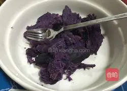 Purple potato cake recipe 1