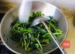 Garlic water spinach recipe 5