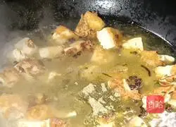 Pictures of how to make pepper and sesame tofu 5