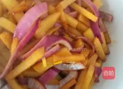 Illustration of how to make soy-flavored potatoes 8