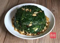 Fragrant mix Illustration of how to make water spinach 14