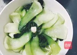 Stir-fried seasonal vegetables in Shanghai Illustration of Qing's practice 6