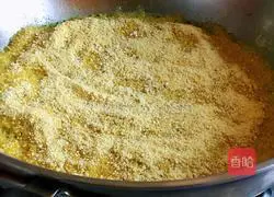 Illustration of how to make autumn healthy side dishes, radish sprouts and small tofu 10