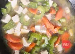 Bitter melon, tofu and carrot recipes 8