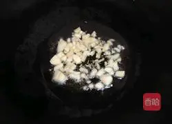 Illustration of how to make fried beans with mashed garlic 4