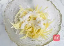 Cold salad Illustration of how to make konjac and cucumber 5