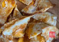 Illustration of how to make tofu mixed with eggs 2