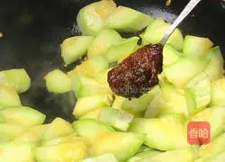 Soy-flavored winter squash Practice illustration 4