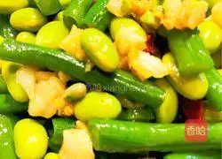 Illustration of how to make garlic beans 5