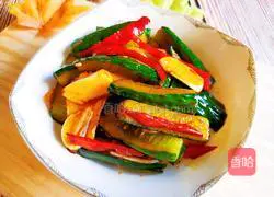 Illustration of how to make pickled cucumber 9