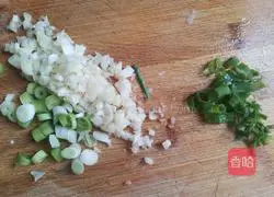 Illustration of how to make salt and pepper tofu 5