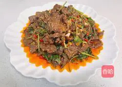 Illustration of how to make spicy cold beef 13