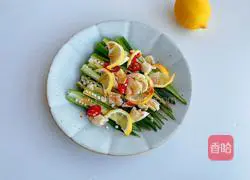 Illustration of how to make cold okra 11