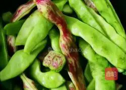 Illustration of how to stew fried beans 7