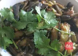 Illustration of how to make fish-flavored eggplant strips 7