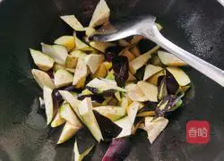 Illustration of how to make three fresh vegetables 11