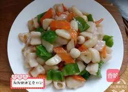 Illustration of how to make light stir-fry with lotus sugar 13