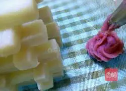 Illustration of how to make rose yam 9