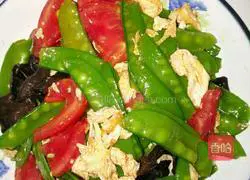 Illustration of three-vegetarian scrambled eggs 5