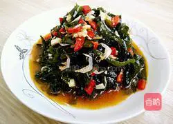 Illustration of how to make cold wakame 7