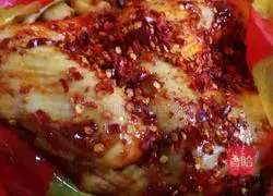 Illustration of how to make Overlord Chicken 5