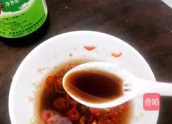 Illustration of how to make cold Tianqi vegetables 12