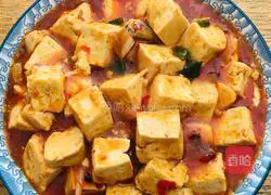 Home version of Mapo Tofu Recipe Illustration 5