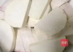 Illustration of how to make scallion oil and taro 5