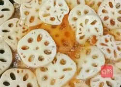 Illustration of how to make sweet and sour lotus root bento 6