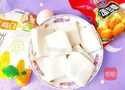 Illustration of how to make crispy tofu 2