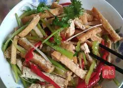 Illustration of how to make cold fried tofu 8