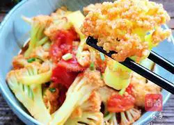 Illustration of how to cook cauliflower with tomatoes 15