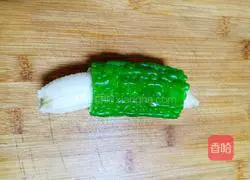 Banana Bitter Melon Roll Illustration of how to do it 5