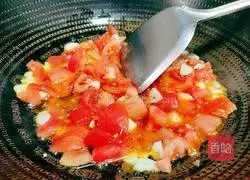 Illustration of how to make fried zucchini with tomatoes 8