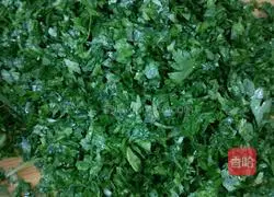 Illustration of how to make celery dumplings 2