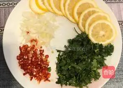 Fresh version of spicy and sour lemon chicken feet recipe 2