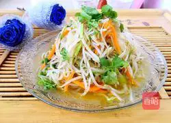 Illustration of how to make fried bean sprouts 7